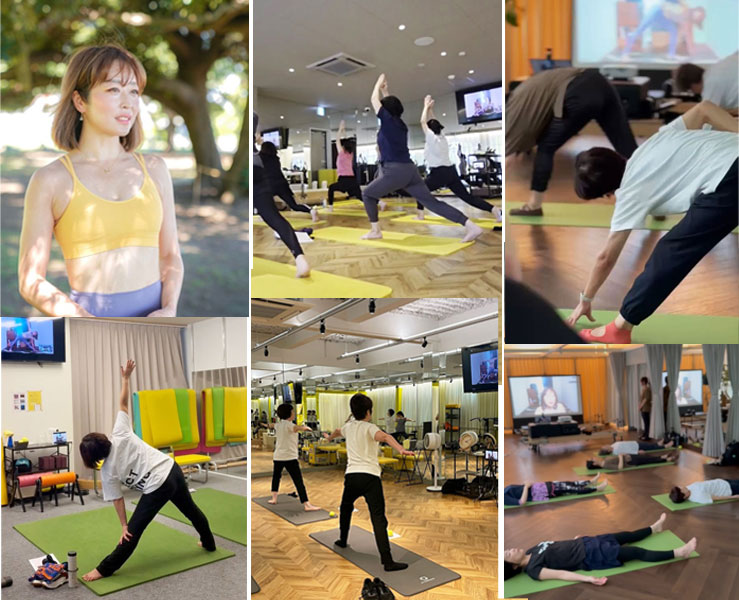 オンラインイベント美姿勢ヨガレッスン